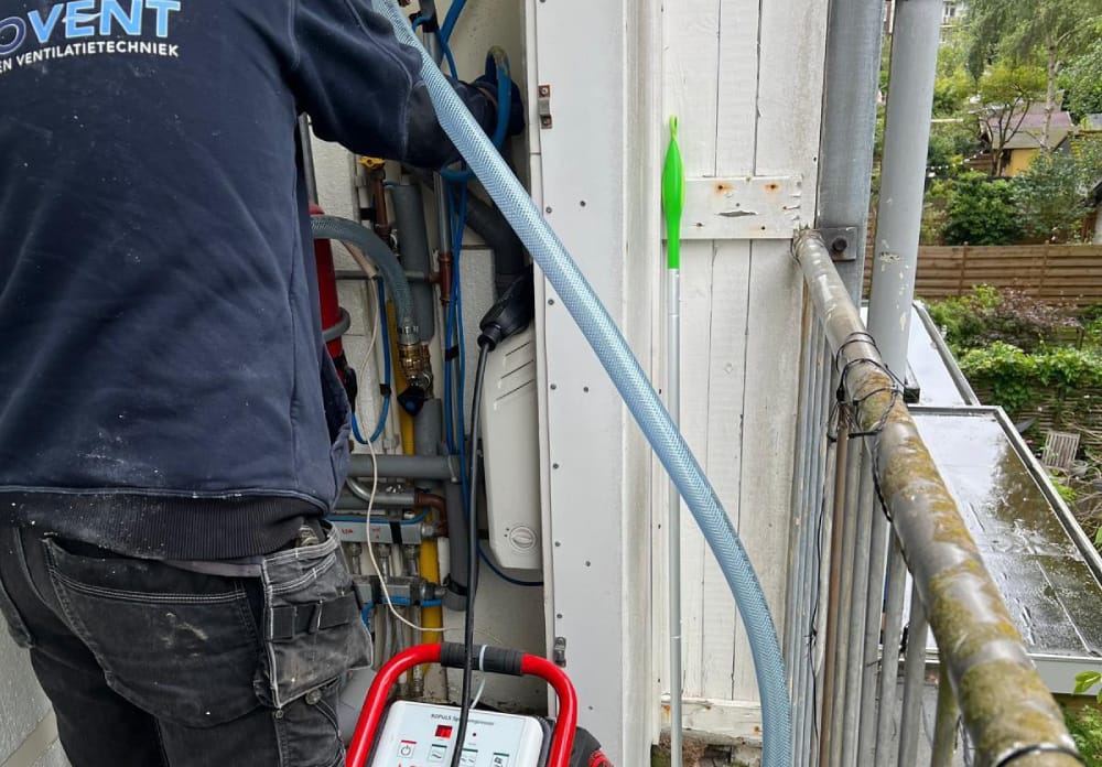 CV Installatie doorspoelen